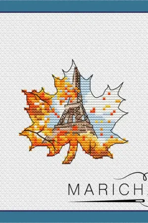 Paris - PDF Cross Stitch Pattern Money Back Guarantee