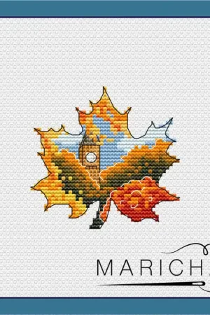 Time-Limited London - PDF Cross Stitch Pattern