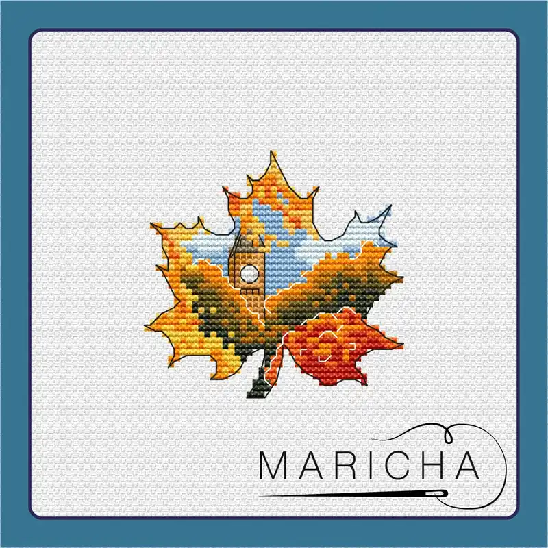 Time-Limited London - PDF Cross Stitch Pattern