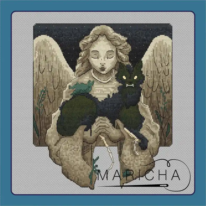 Fast Shipping Angel - PDF Cross Stitch Pattern