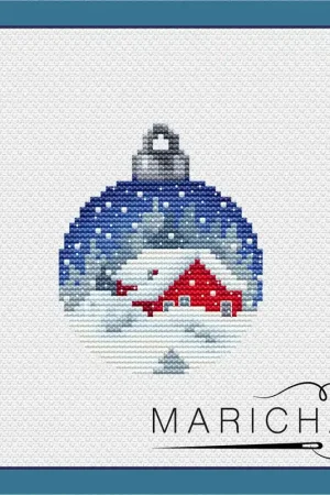 Christmas Ball. In the forest - PDF Cross Stitch Pattern Bargain