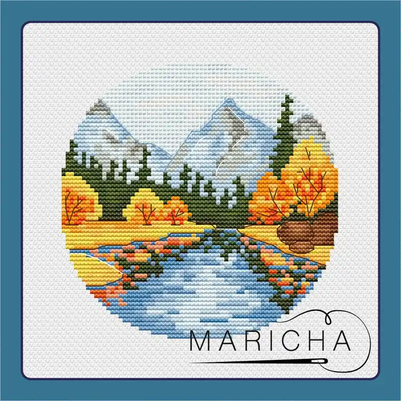 Top Pick Landscape 2 - PDF Cross Stitch Pattern