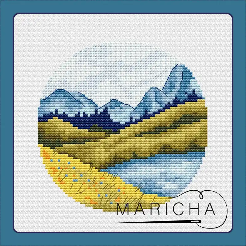 Landscape 1 - PDF Cross Stitch Pattern Exclusive Offer
