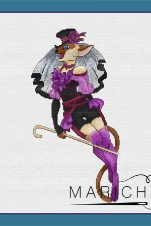 Moulin rouge - PDF Cross Stitch Pattern Instant Buy