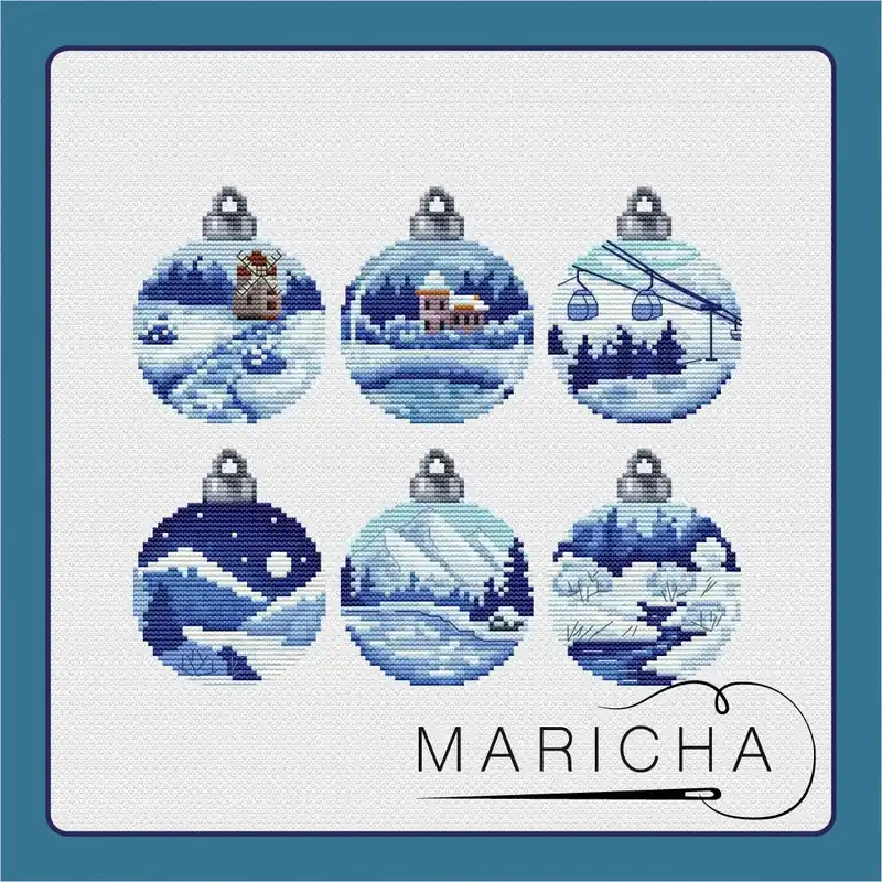 Flash Sale Winter set - PDF Cross Stitch Pattern