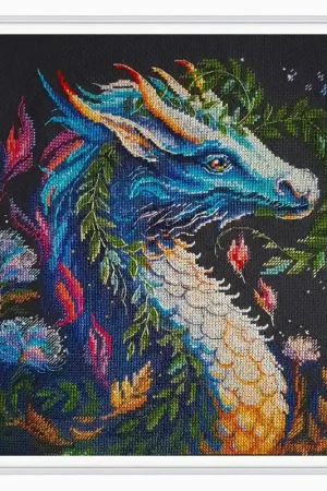 Guardian of the magical forest M1011 Counted Cross Stitch Kit Free Delivery