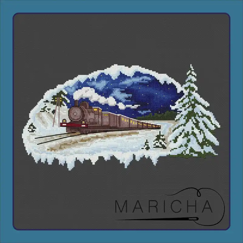 Blue Arrow - PDF Cross Stitch Pattern Hot Picks