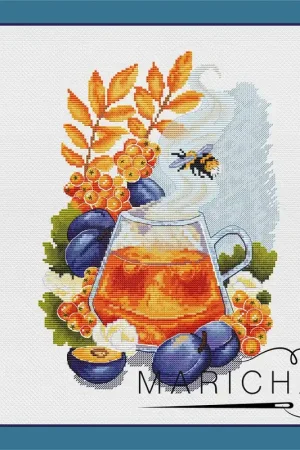 Budget The smell of autumn - PDF Cross Stitch Pattern