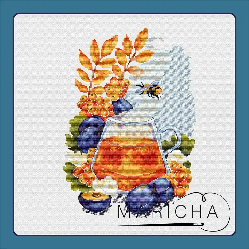 Budget The smell of autumn - PDF Cross Stitch Pattern