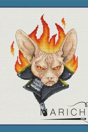 Free Shipping Biker - PDF Cross Stitch Pattern