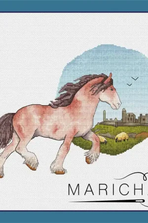 Professional Grade Clydesdale - PDF Cross Stitch Pattern