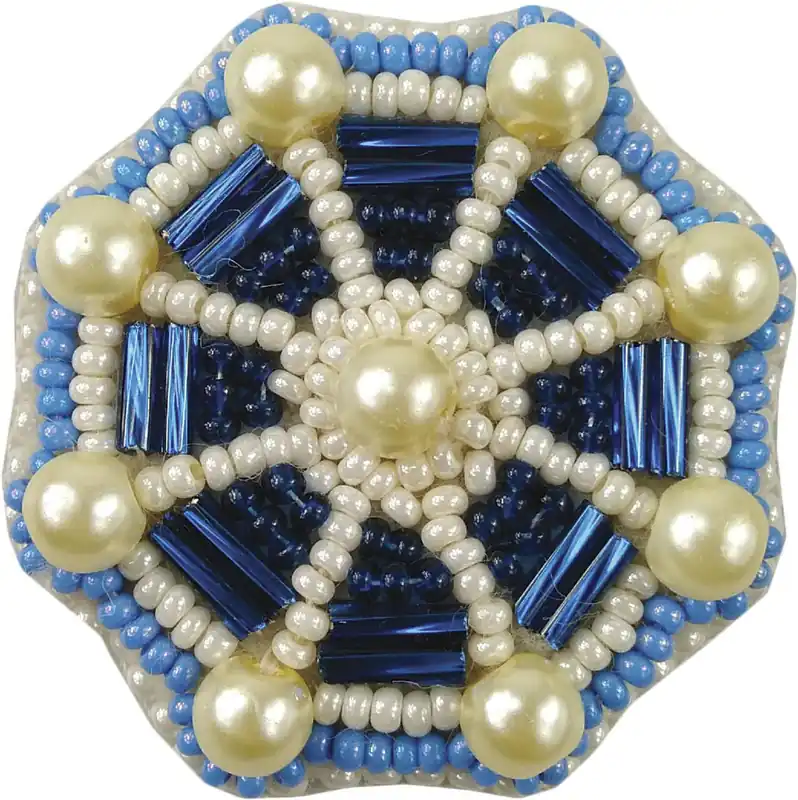 Flash Sale Beadwork kit for creating brooch Crystal Art Helm BP-207C