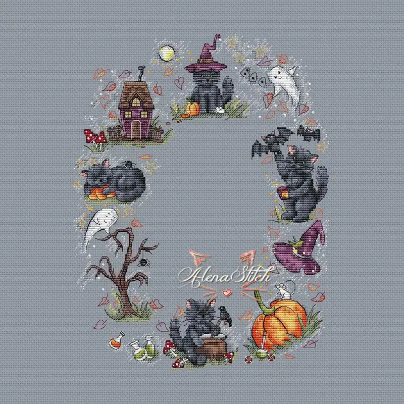 Halloween - PDF Cross Stitch Pattern Shop Now