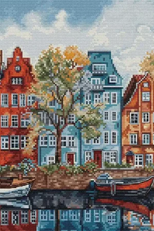 Trusted Brand Copenhaga Copenhagen BU5046L Counted Cross-Stitch Kit