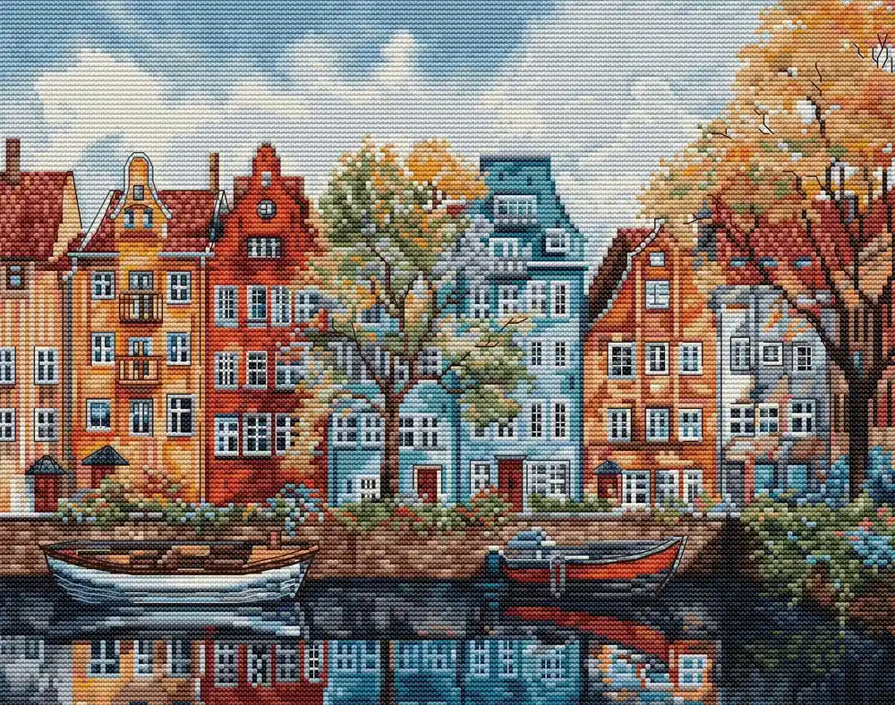 Trusted Brand Copenhaga Copenhagen BU5046L Counted Cross-Stitch Kit