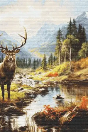 One Day Deal The Greatness of Nature B621L Counted Cross-Stitch Kit
