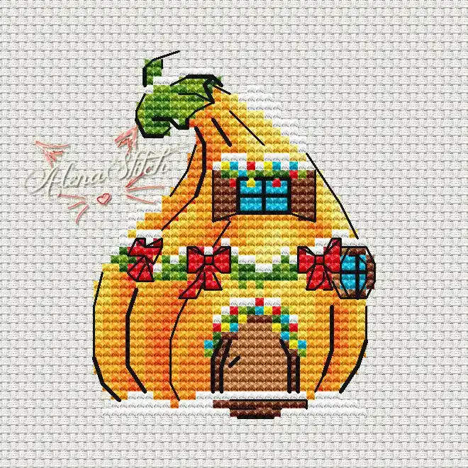 Low Price Pumpkin - PDF Cross Stitch Pattern