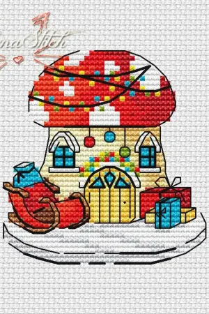 Amanita - PDF Cross Stitch Pattern Seasonal Sale