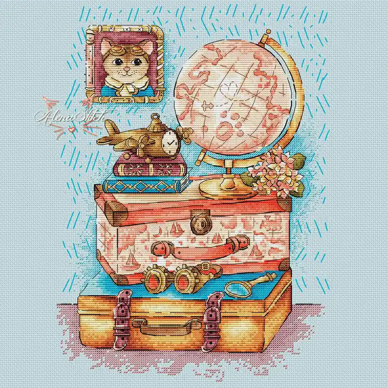 Fan Favorite My hero. Steampunk - PDF Cross Stitch Pattern