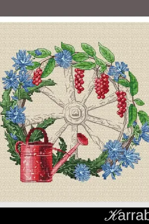 Limited Edition Cartwheel - PDF Cross Stitch Pattern