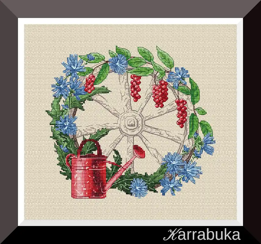 Limited Edition Cartwheel - PDF Cross Stitch Pattern