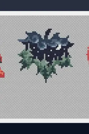 Birch Landscape - PDF Cross Stitch Pattern Deal