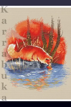 Leaf with a Paw - PDF Cross Stitch Pattern Bulk Order