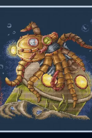 Handmade Guardian of the Depth - PDF Cross Stitch Pattern