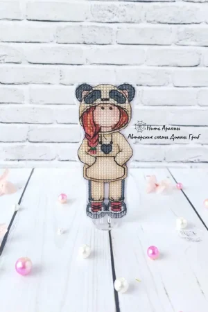 Direct From Factory Tilda the Panda - PDF Cross Stitch Pattern