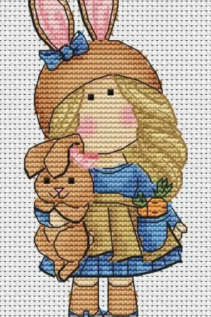 Express Delivery Tilda - PDF Cross Stitch Pattern