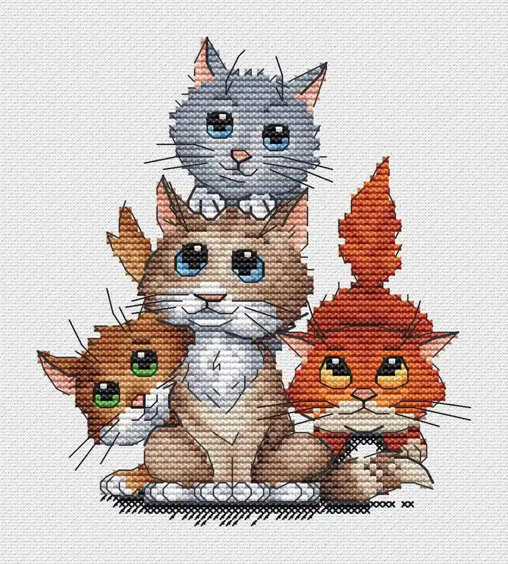 Instant Buy Show us the fish - PDF Cross Stitch Pattern