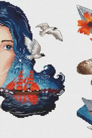 Assol - PDF Cross Stitch Pattern Grab Now