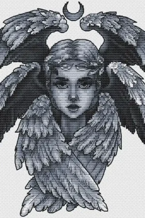 Archangel - PDF Cross Stitch Pattern No Minimum Order