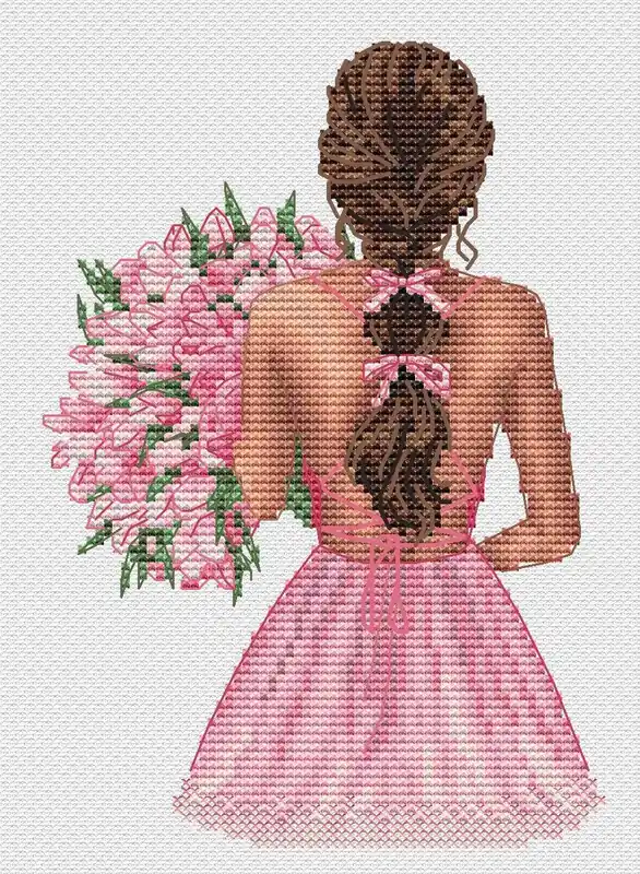 Viral Spring mood - PDF Cross Stitch Pattern