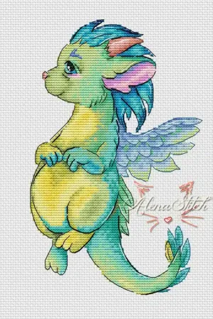 Aquamarine - PDF Cross Stitch Pattern Buy Direct