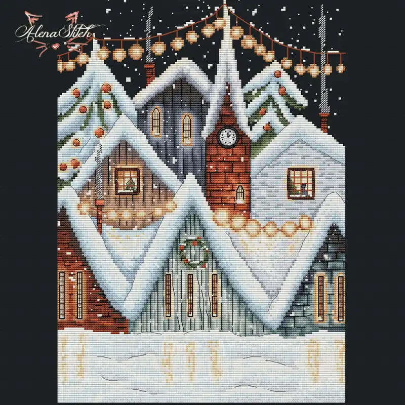 Weekend Sale Christmas Eve - PDF Cross Stitch Pattern
