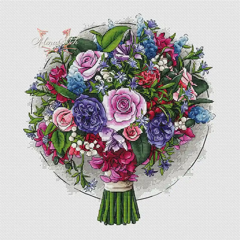 Brand New Blooming meadow - PDF Cross Stitch Pattern