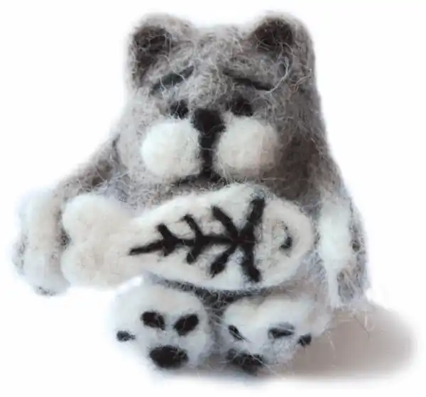 Buy Direct Felting kit Cat-glutton V-04C