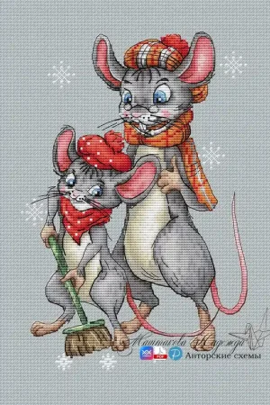 A Little Helper - PDF Cross Stitch Pattern Fresh Stock