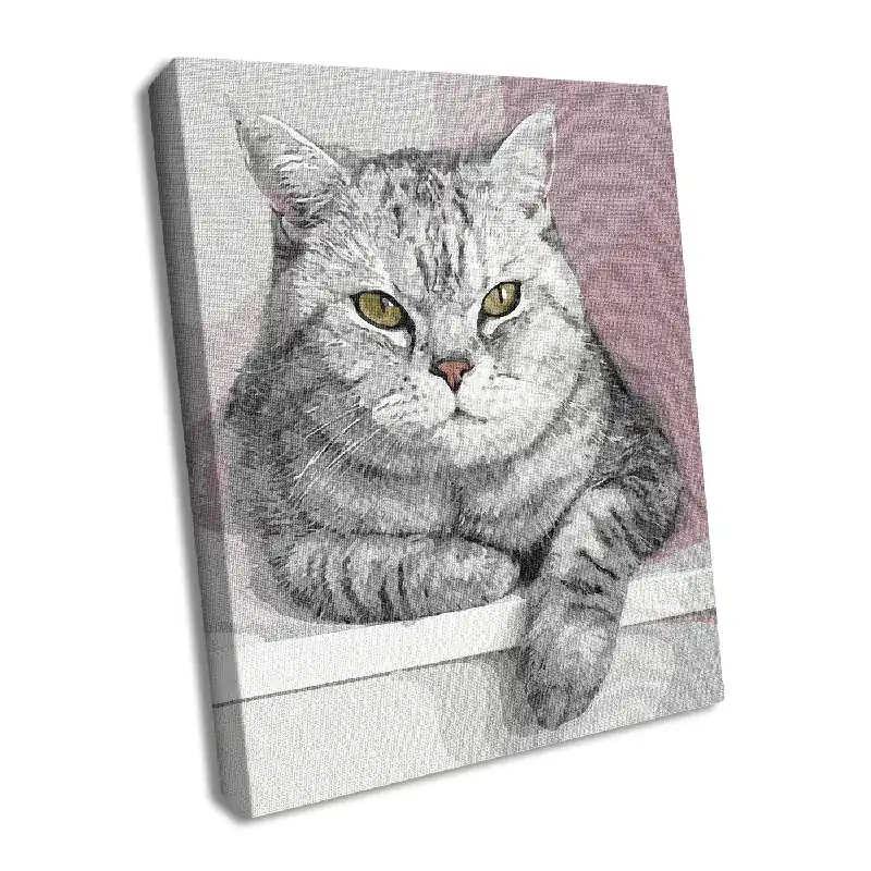 Painting by Numbers kit My furry friend KHO4201 Free Returns