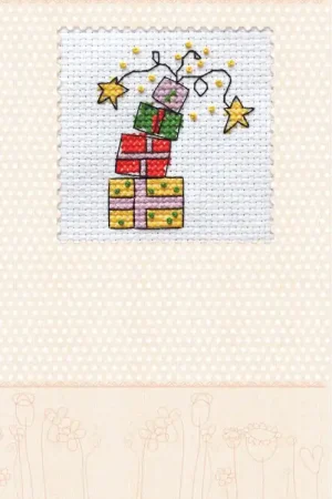 Postcard Cross-stitch kits - Gifts firework AOH-004 Crafted