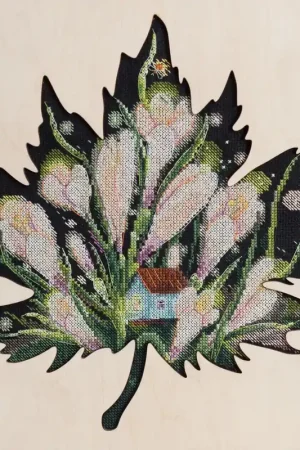 Cross-stitch kit - Little secret AH-115 New Release