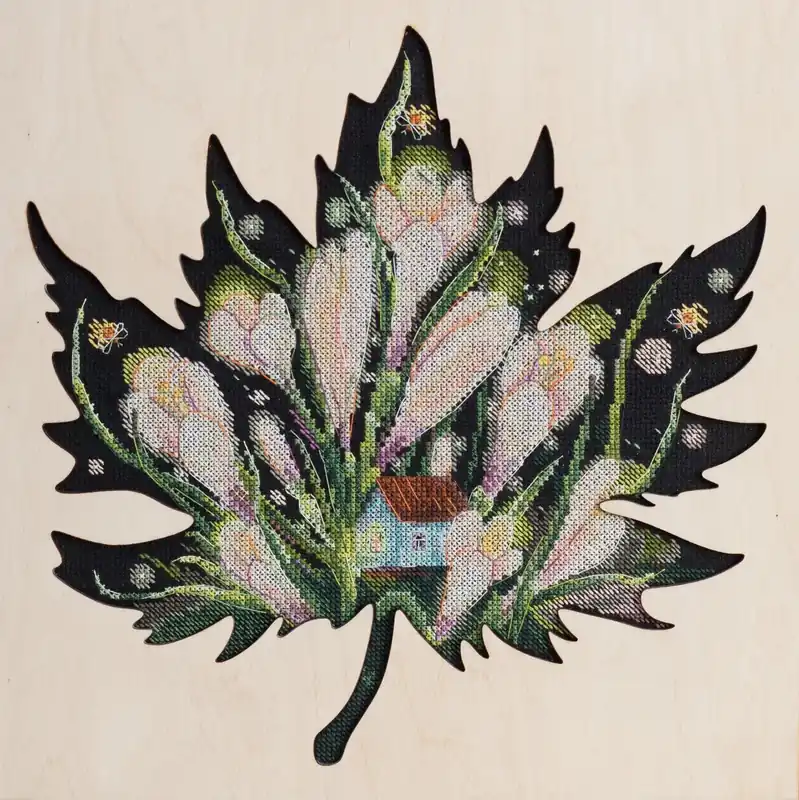 Cross-stitch kit - Little secret AH-115 New Release