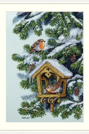 Same Day Shipping Robins K-152 Counted Cross-Stitch Kit