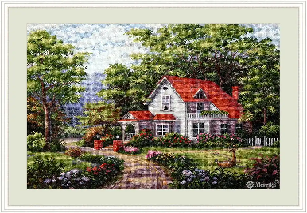 Hot Deal Sterling Estate K-170 Counted Cross-Stitch Kit