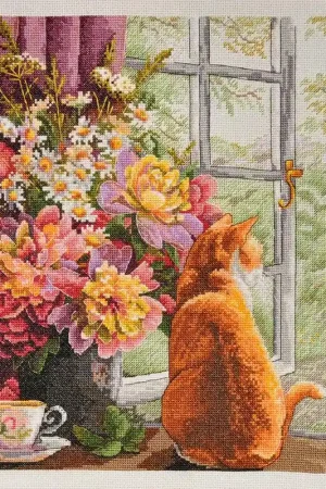 Summer Afternoon K-86 Counted Cross-Stitch Kit Buy Direct