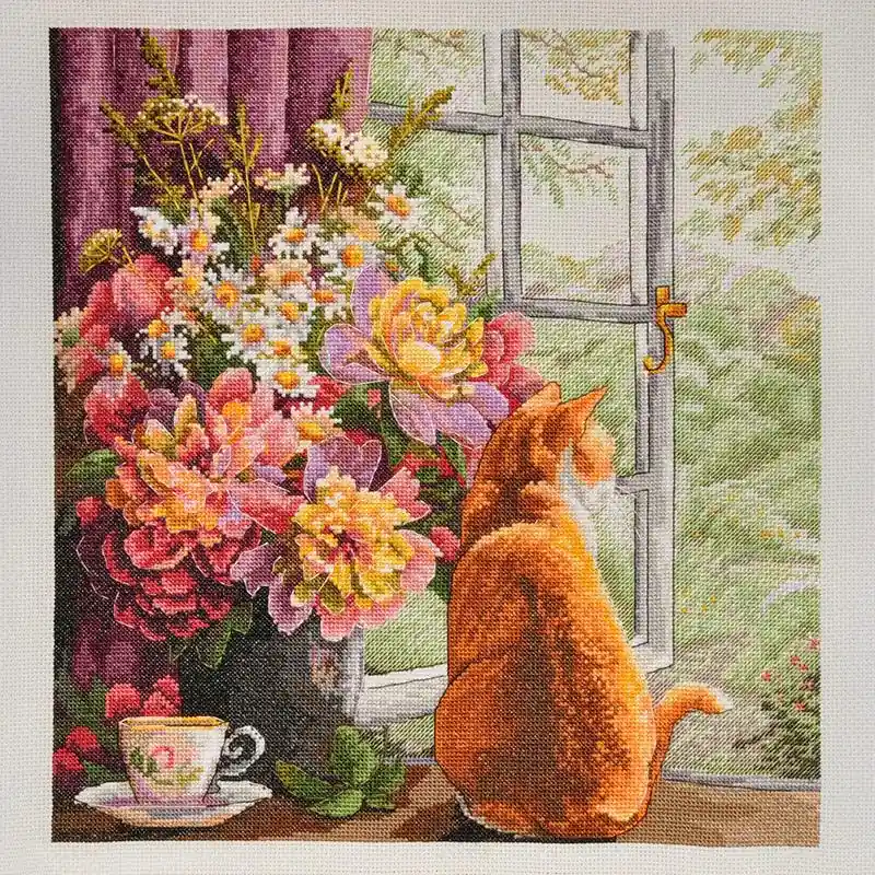 Summer Afternoon K-86 Counted Cross-Stitch Kit Buy Direct