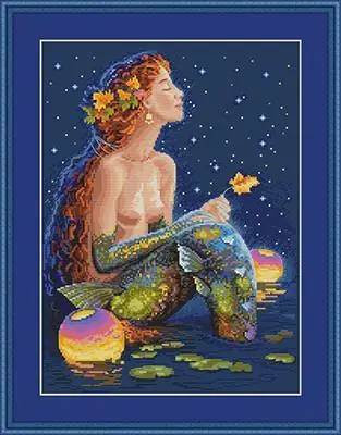 Stars K-17 Counted Cross-Stitch Kit Same Day Shipping