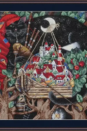 Hot Deal The Old Melody K-112 Counted Cross-Stitch Kit