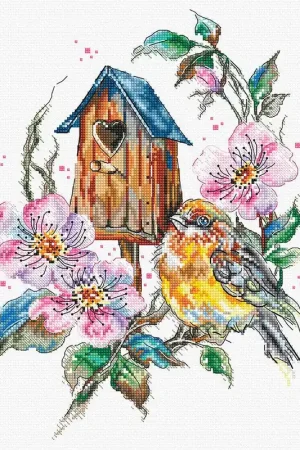 Direct From Manufacturer Feathery Wonder L8996 Counted Cross Stitch Kit